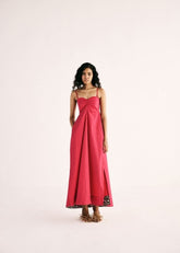 Fuchsia Flame Gown
